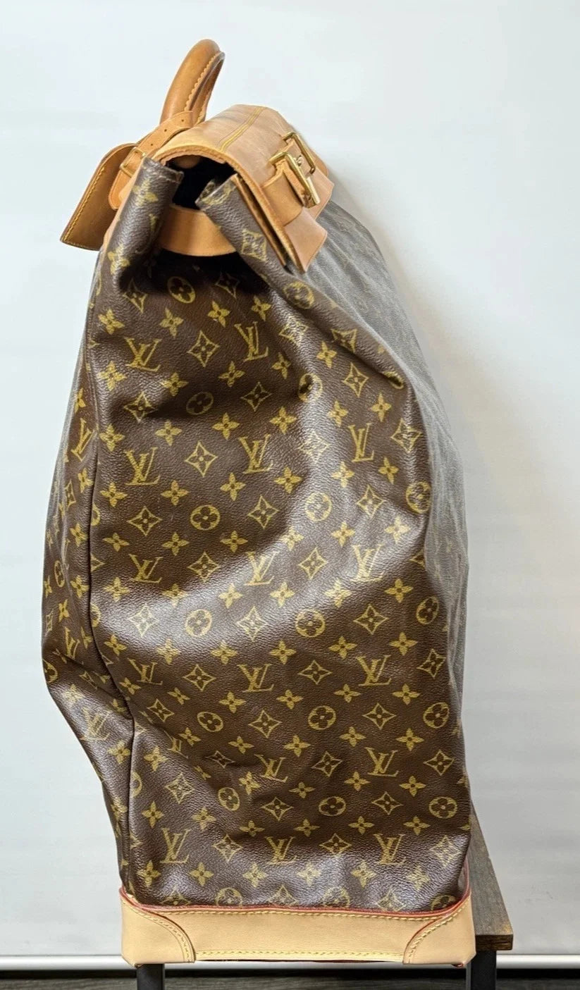 Authentic Louis Vuitton Steamer 65 Travel Bag – LV Restored with Documentation