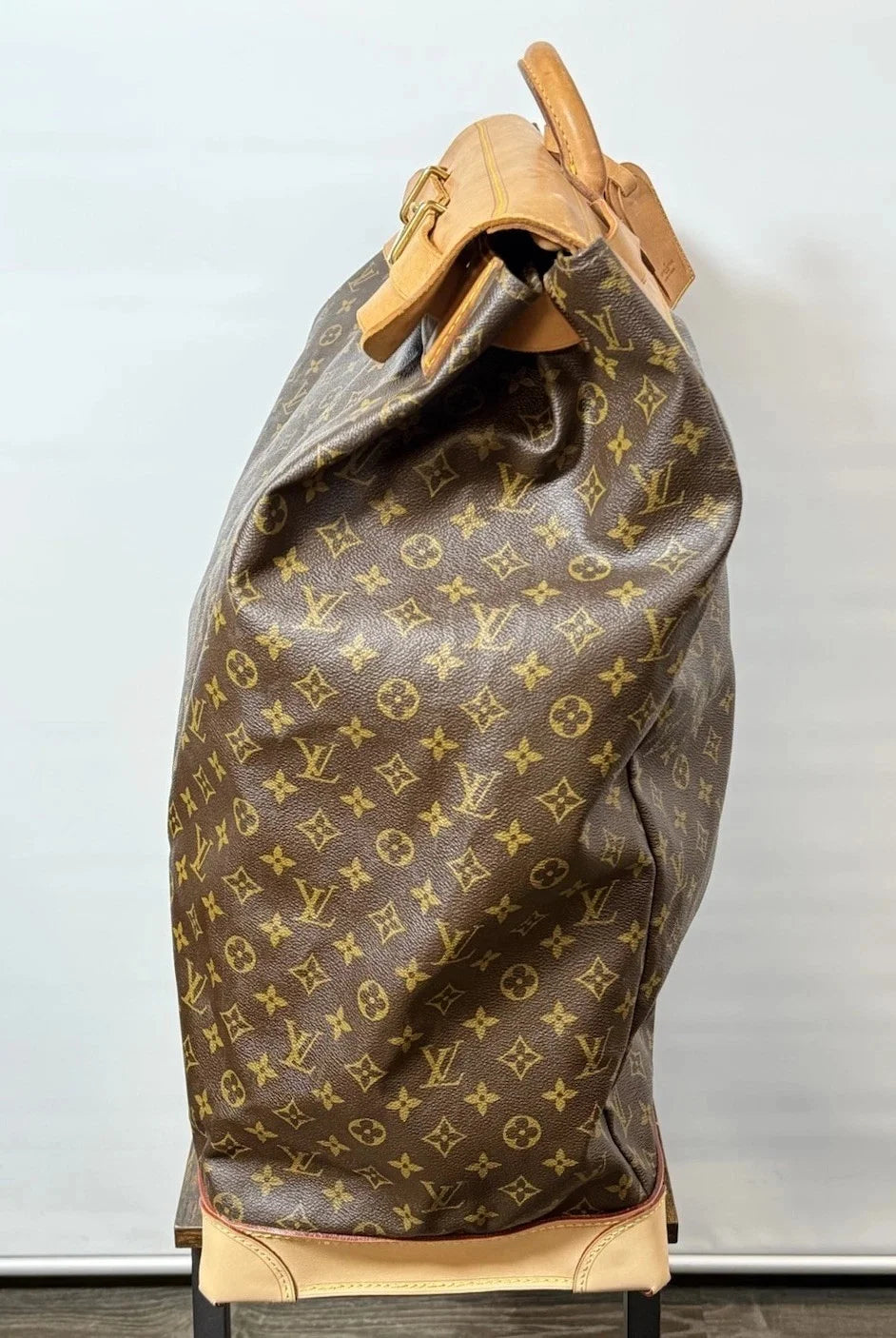 Authentic Louis Vuitton Steamer 65 Travel Bag – LV Restored with Documentation