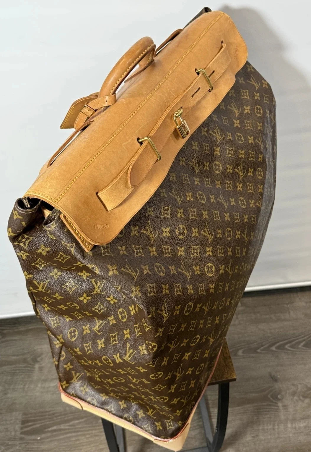Authentic Louis Vuitton Steamer 65 Travel Bag – LV Restored with Documentation