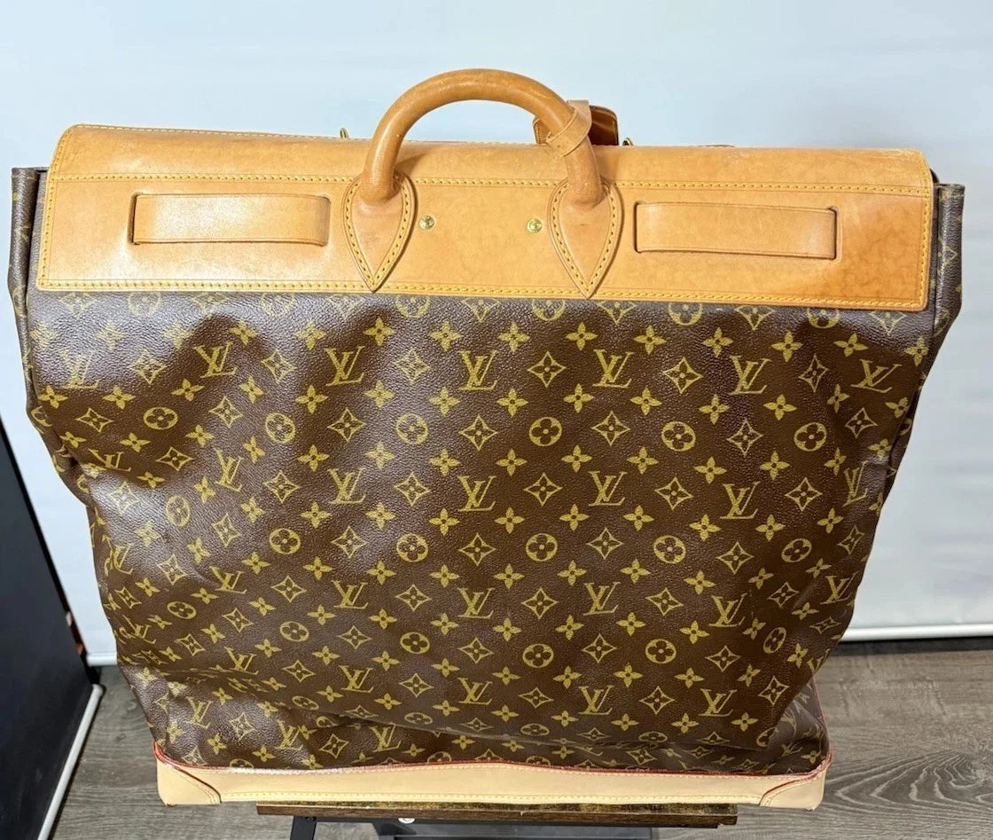 Authentic Louis Vuitton Steamer 65 Travel Bag – LV Restored with Documentation