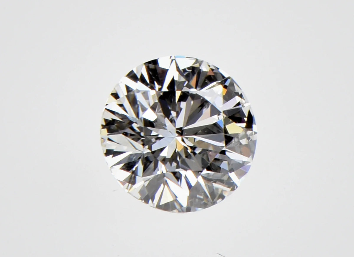 1.00ct GIA H SI1 Natural Round Modified Brilliant Diamond Excellent Cut