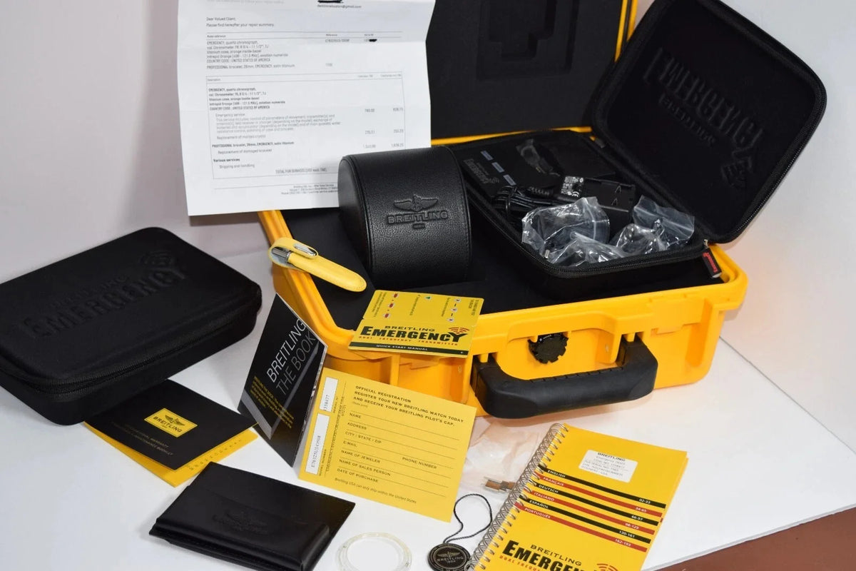 Breitling Emergency – Titanium (Ref. E76325U3/0508) – Serviced & Ready to Wear
