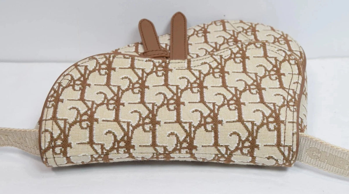 Dior x Travis Scott Cactus Jack Mini Saddle Belt Bag Oblique Jacquard BNWT